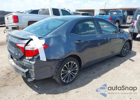 2014 Toyota Corolla S Plus from USA, damaged, VIN 5YFBURHE5EP037334